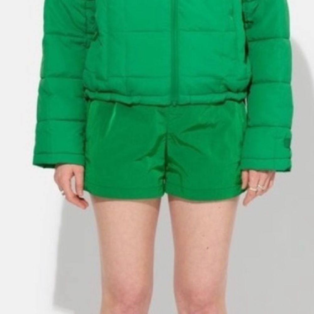 🍀 NWT Halfdays Adams Nylon Short Kelly Green MEDIUM Verdant 🍀 - Picture 5 of 15